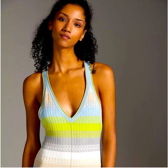 Anthropologie Daily Practice Knit Bodycon Sleeveless Dress size Small - Picture 5 of 9